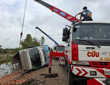 Dịch Vụ Cứu Hộ Xe Tải Quốc lộ 1A Bình Chánh