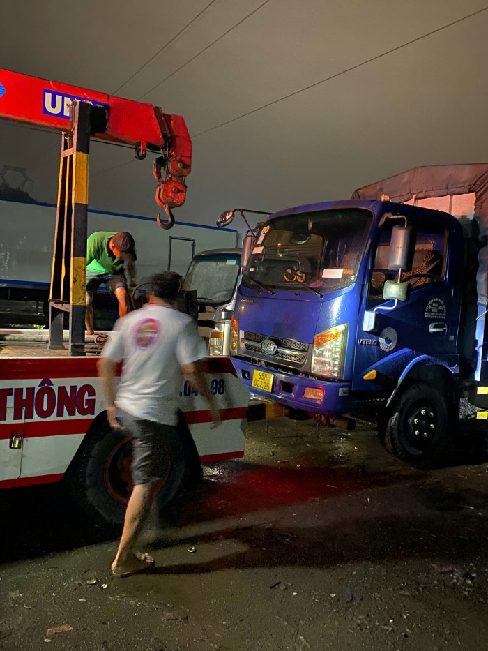 Cứu hộ giao thông cao tốc Bến Lức