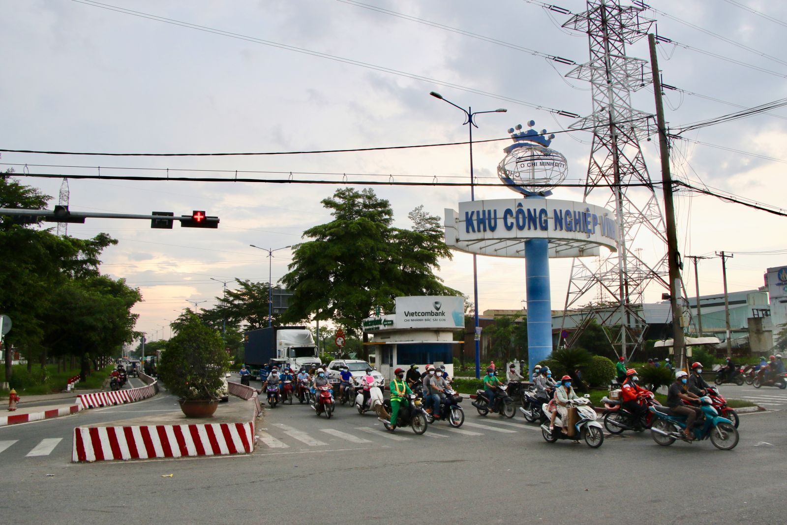 Khu vực KCN Vĩnh Lộc, Tân Tạo và Đức Hòa – Tần suất sự cố cao do mật độ xe tải lớn